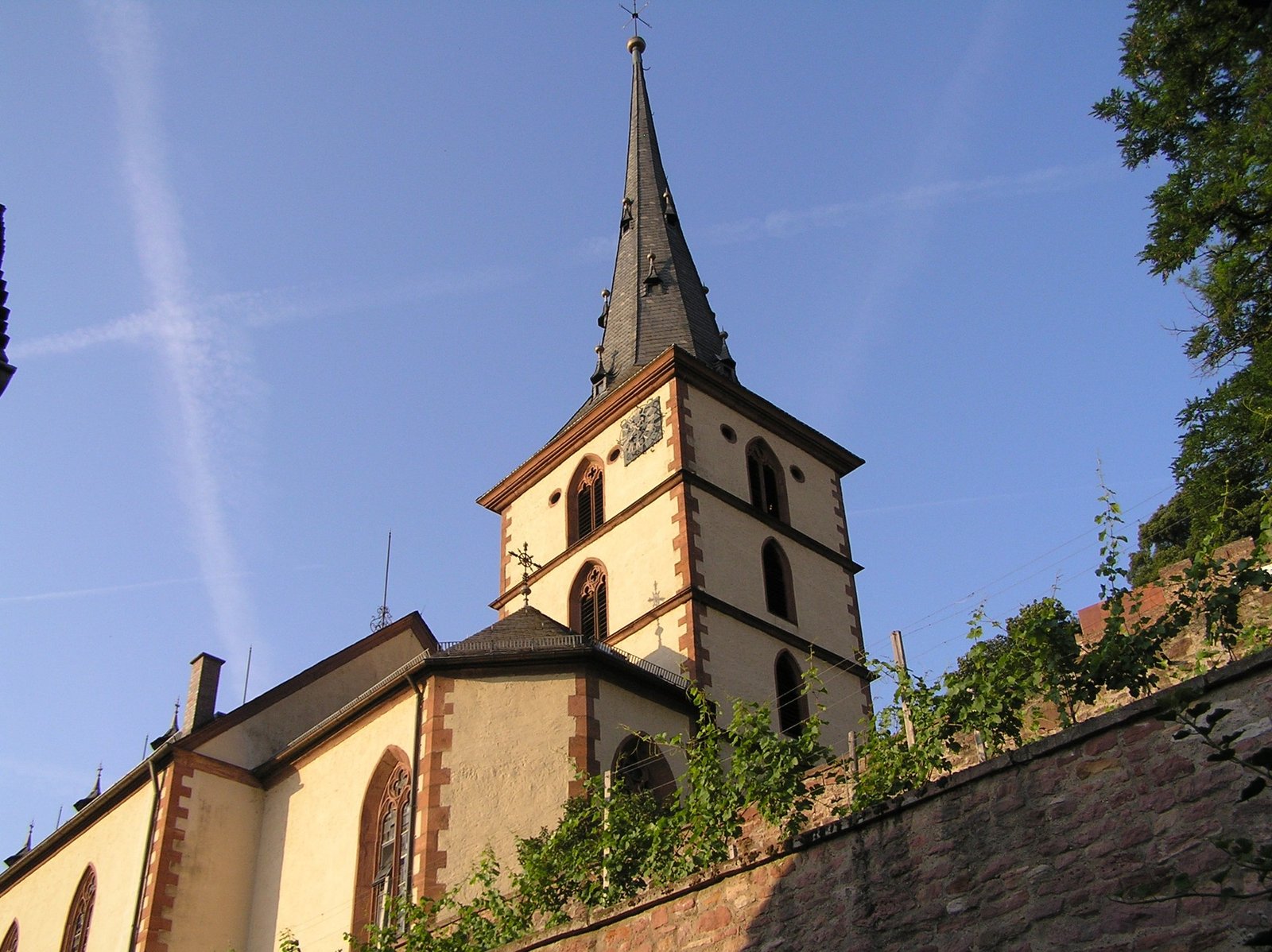 Catholic parish church in Klingenberg am Main, Germany