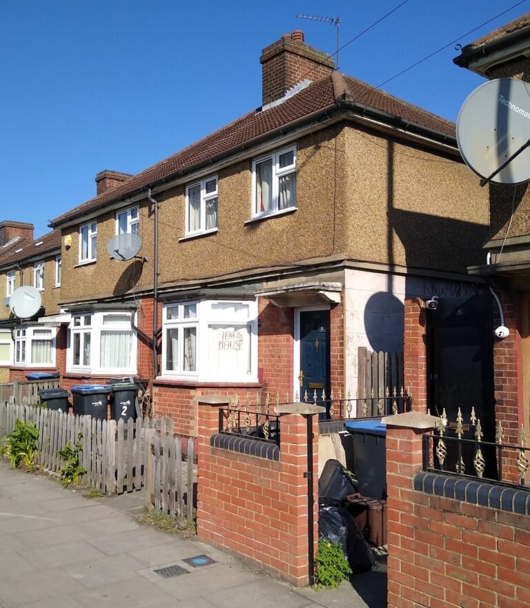 The house at 284 Green Street in Enfield, London