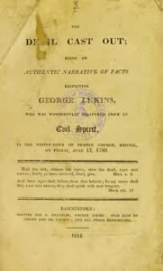 Title page of the 1788 narrative of George Lukins and his deliverance at Temple Church