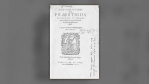 Title page of Johann Weyer’s De praestigiis daemonum, 1568
