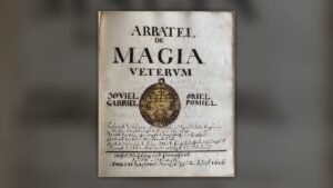 Title page of the 1686 Andreas Luppius edition of Arbatel de Magia Veterum
