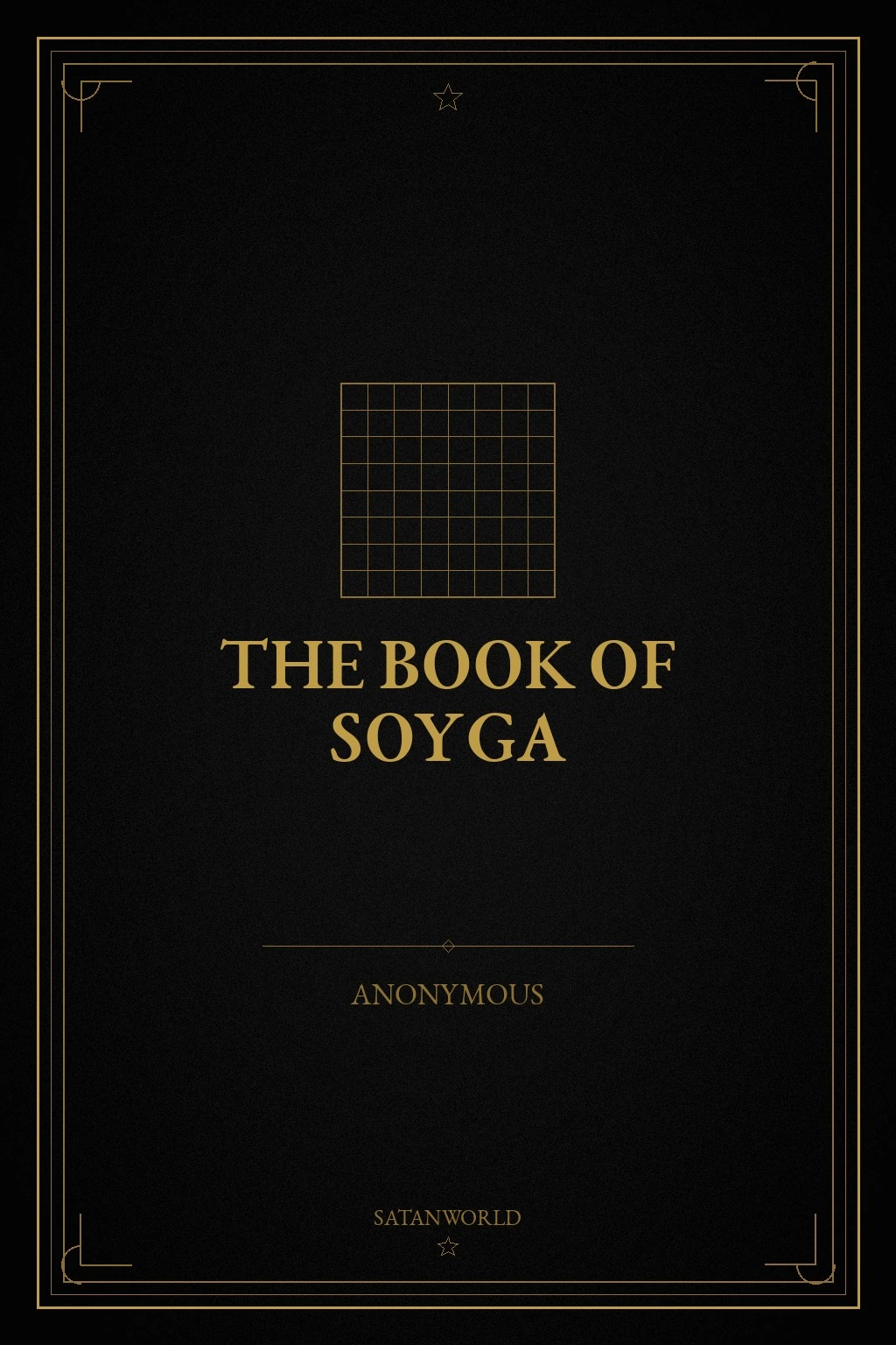 The Book of Soyga book cover