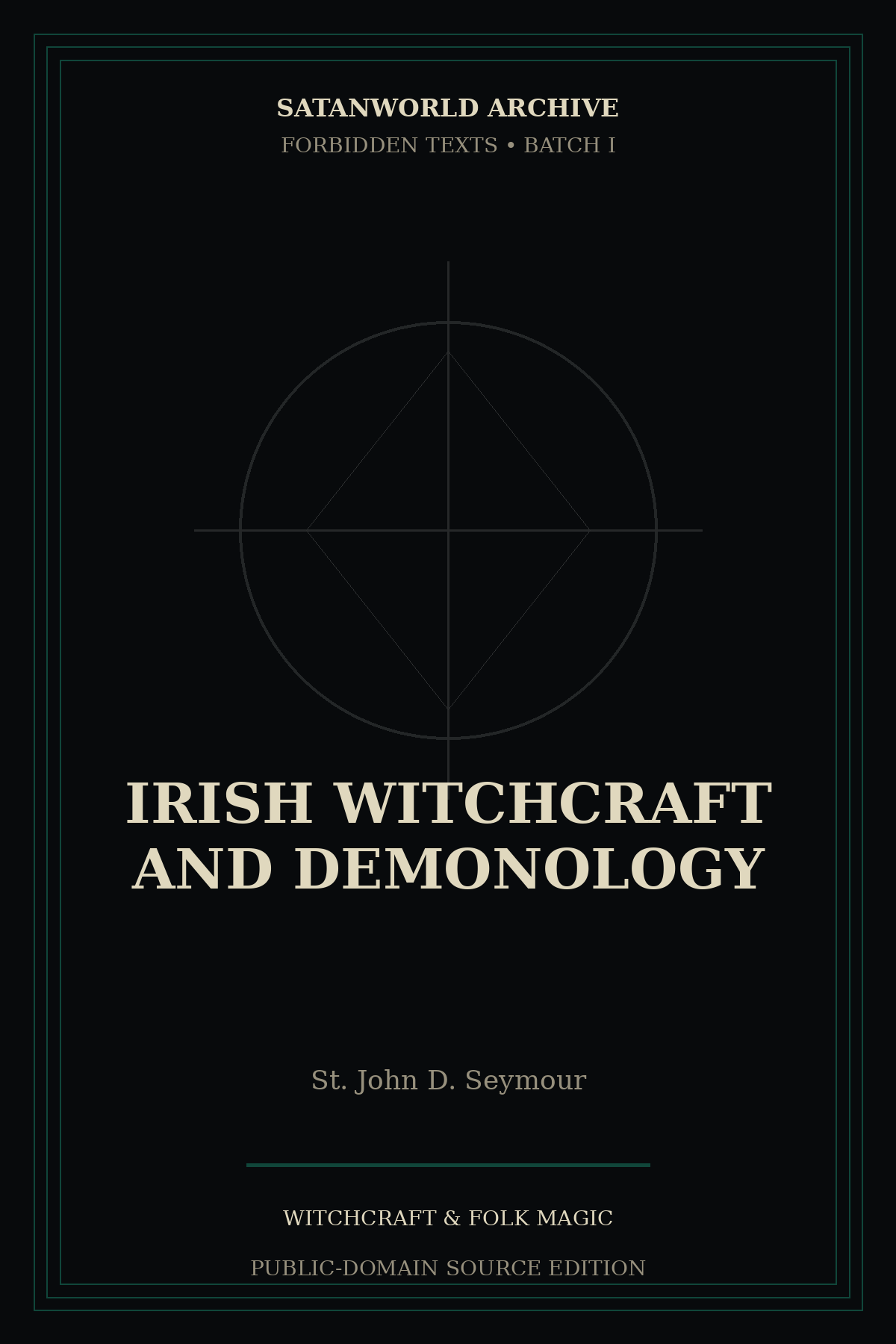 Cover of Irish Witchcraft and Demonology by St. John D. Seymour