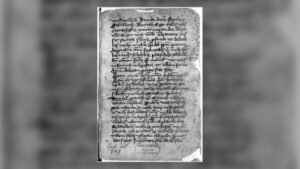 A surviving manuscript folio associated with the Munich Manual of Demonic Magic
