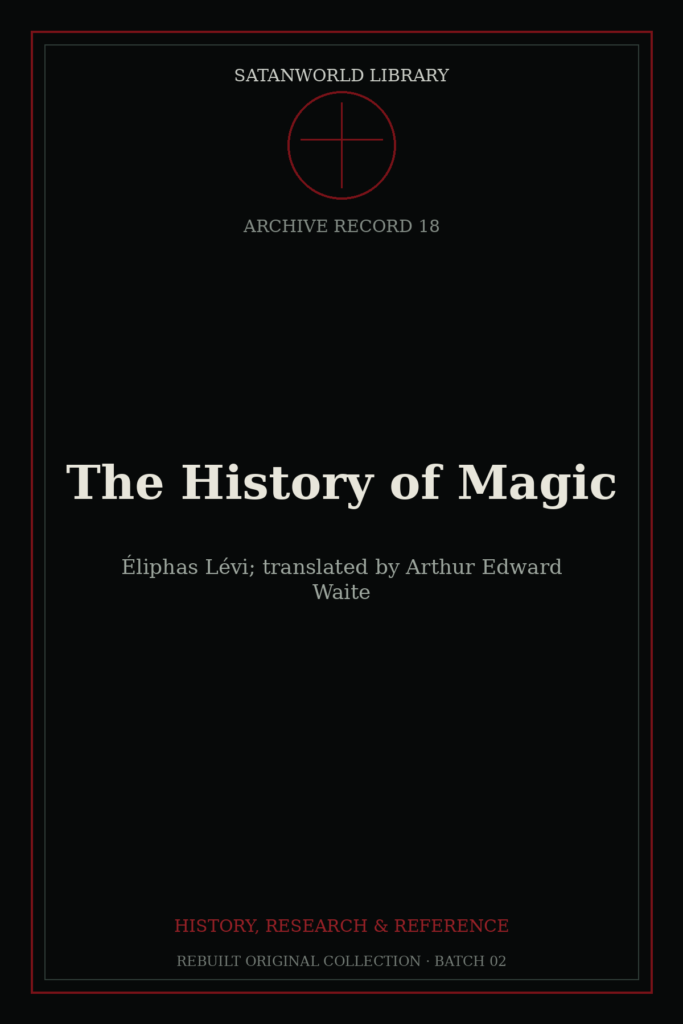 The History of Magic book cover