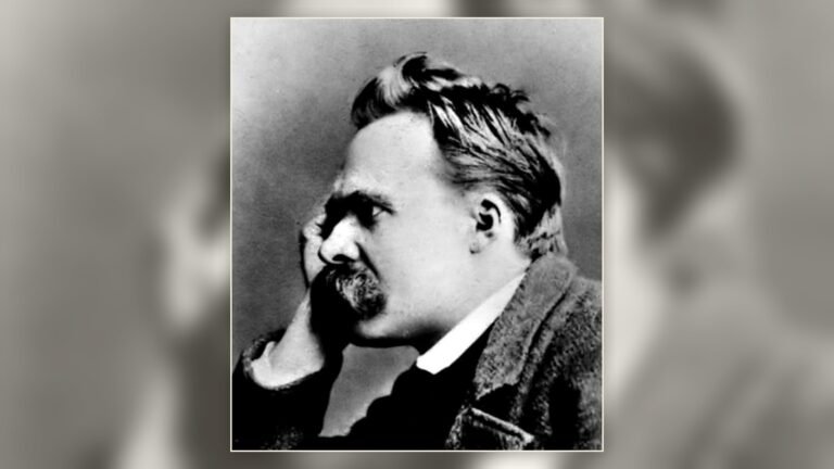 Portrait photograph of Friedrich Nietzsche in 1882