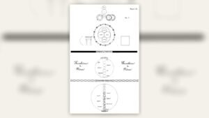 Jacques Matter diagram of an Ophite Gnostic cosmology