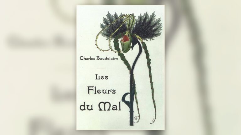 Carlos Schwabe illustration for Charles Baudelaire’s Les Fleurs du mal