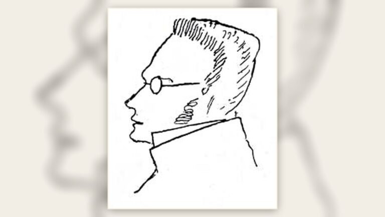 Reconstruction of Friedrich Engels’s sketch of Max Stirner