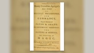 Title page of Agrippa Fourth Book of Occult Philosophy and related works