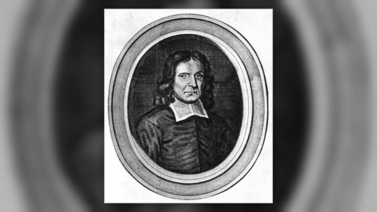 Engraved portrait of Puritan minister Samuel Willard, who documented the possession of Elizabeth Knapp