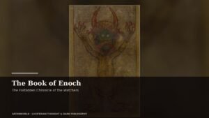 Archival manuscript imagery for The Book of Enoch, the forbidden chronicle of the watchers