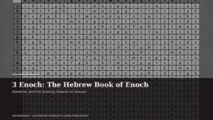 Archival manuscript imagery for 3 Enoch: The Hebrew Book of Enoch, metatron and the burning palaces of heaven