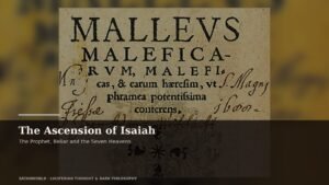 Archival manuscript imagery for The Ascension of Isaiah, the prophet, beliar and the seven heavens