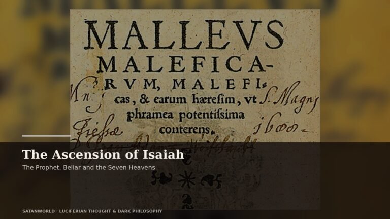 Archival manuscript imagery for The Ascension of Isaiah, the prophet, beliar and the seven heavens