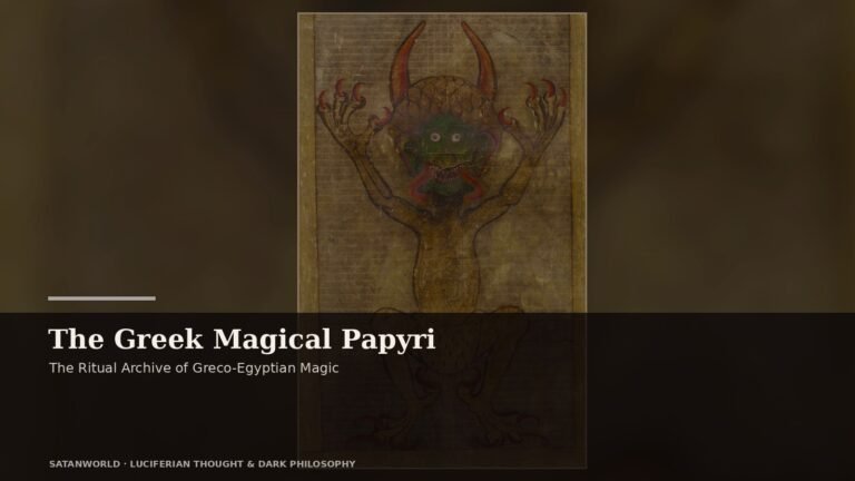 Archival manuscript imagery for The Greek Magical Papyri, the ritual archive of greco-egyptian magic