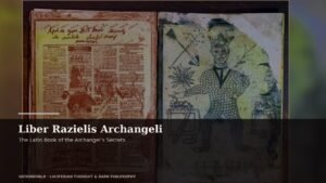 Archival manuscript imagery for Liber Razielis Archangeli, the latin book of the archangel’s secrets