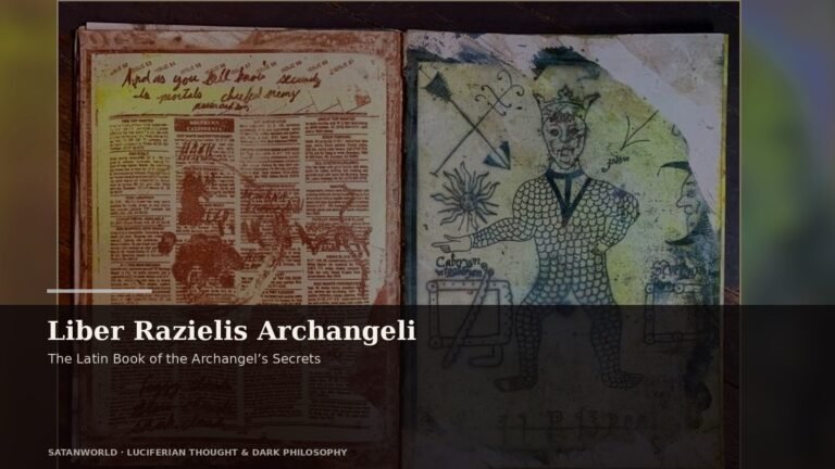 Archival manuscript imagery for Liber Razielis Archangeli, the latin book of the archangel’s secrets